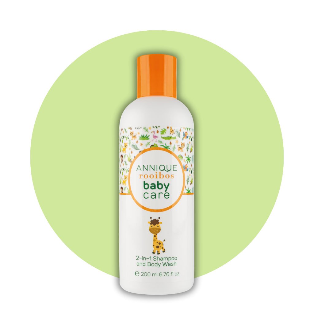 Rooibos Baby 2-in-1 Shampoo and Body Wash 200ml